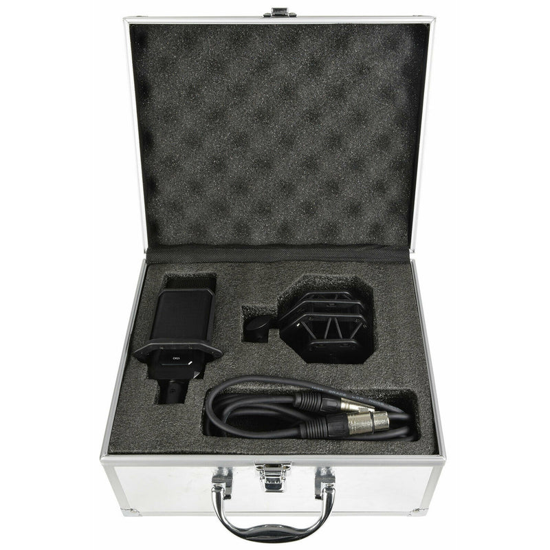 Citronic Studio Condenser Microphone CM25 + shock-mount, pop shield & XLR lead