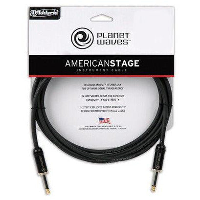 D'Addario American Stage Instrument/Guitar Cable 30' PW-AMSG-30