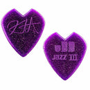 Kirk Hammett 1.38mm Custom Purple Sparkle Jazz 3 - (6 Picks) P/N: 47PKH3NPS