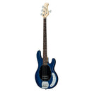 Sterling by Music Man Sub Ray4 Electric Bass Guitar, Trans Blue Satin