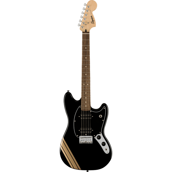 Squier FSR Bullet Competition Mustang HH, Laurel board, Black 0371222506