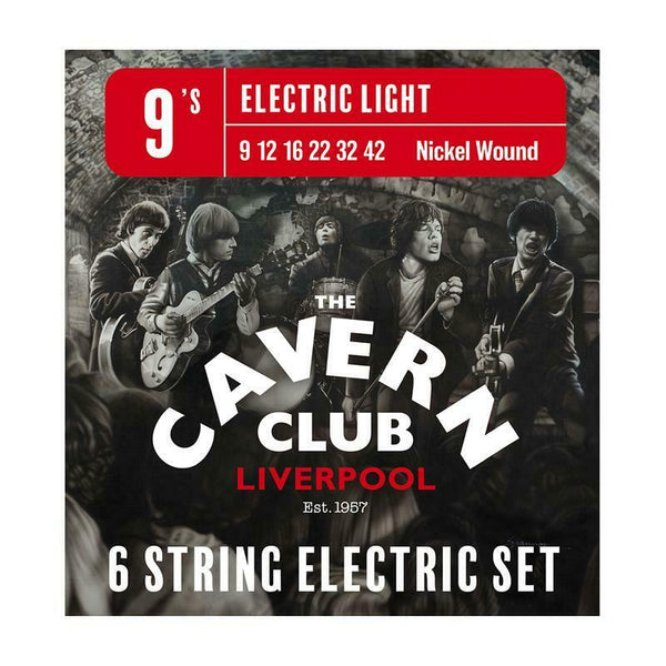 The Cavern Club Nickel Wound Electric Guitar String Set 09-42