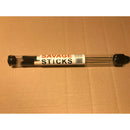 'Savage Sticks' Retractable Wire Drum Brushes, Wooden Handle. SSDHW5