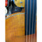 Aria FEB Fretless F Hole Acoustic Bass.Flamed Natural Nato Finish.On Board Tuner