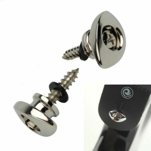 D'Addario Elliptical End Pin - Chrome.Suitable For All Guitars. P/No:PWEEP202