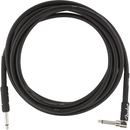 Fender Pro Series Instrument Cable, Angle-Straight 25ft Black P/N 0990820060