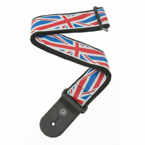 D'Addario 50A11 World Tour Collection Guitar Strap Union Jack