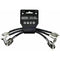 MXR Right Angled Instrument Guitar Patch Cable 3 Pack - 3PDCP06