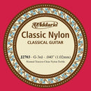 D'Addario J2703 Nylon Normal Tension Single 3rd (G) String for Classic Guitar X5
