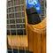 Aria IGB-50 Bass. Alder Body And 5-Ply Maple And Walnut Neck, Active, 24 Frets.