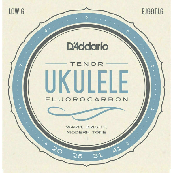 D'addario EJ99TLG Pro-Arte Carbon Ukulele Tenor Low G Strings For Low G Tuning