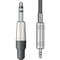 Chord Classic Audio Leads 6.3mm TRS Jack Plug - 3.5mm TRS Jack Plug P/N 190012