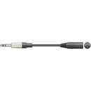 Chord Classic Audio Leads 6.3mm TRS Jack Plug - XLR Male 6M P/N 190.050