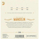 D'Addario EJ80 Phospher Bronze Octave Mandolin Strings. 8 String, Loop End Set.