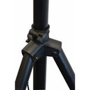 Speaker Stand, Heavy Duty By QTX. 50kg Max Weight, 35mm Top Hat Fitting (Single)