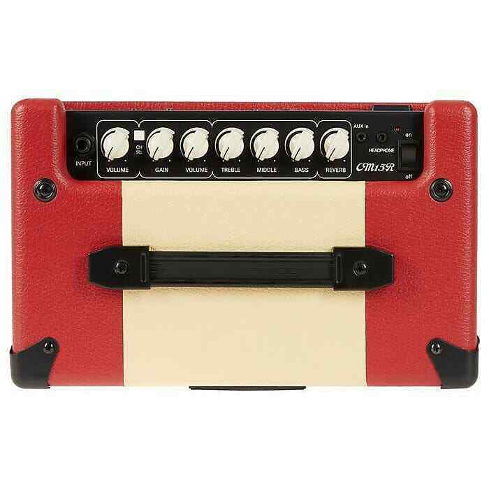 Cort CM15R Electric Guitar Combo 15 Watt With Digital Reverb, Red Finish