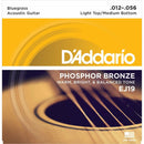 D'Addario EJ19 Phosphor Bronze Bluegrass (.012-.056) Acoustic Guitar Strings