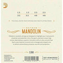Octave Mandolin Strings, 8 String, Loop End By D'Addario EJ80 Phosphor Bronze .