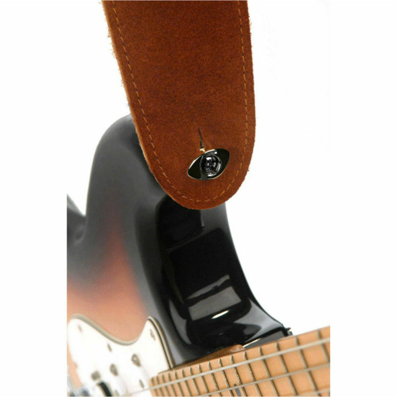 Guitar Strap Buttons (x2) - Black. Suitable For All Guitars. P/No:PWEEP102
