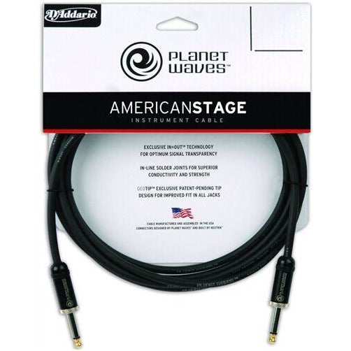 Guitar Lead D'Addario American Stage  20' PW-AMSG-10