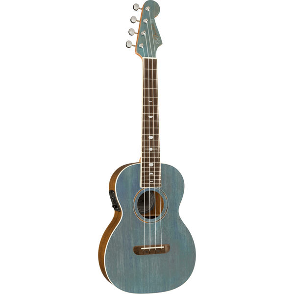 Fender Dhani Harrison Uke, Walnut Fingerboard, Turquoise P/N 0971752197