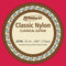 (E) String for Classic Guitar X5 By D'Addario, J2701 Nylon Classic Single 1st