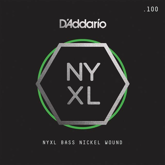 D'addario NYXLB100 Nickel Wound Single Bass Guitar String