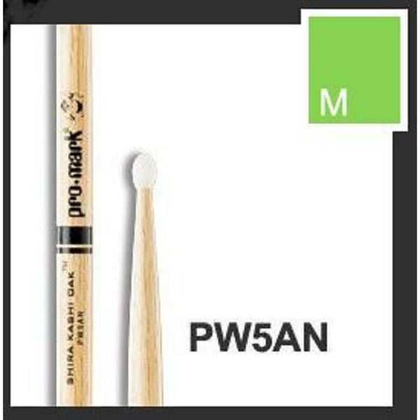 ProMark Drum Sticks Shira Kashi PW5AN Oak 5a Nylon Tip