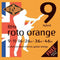 2 Sets Of  Rotosound RH9 Roto Orange Nickel Electric Guitar Strings 9-46 Hybrid