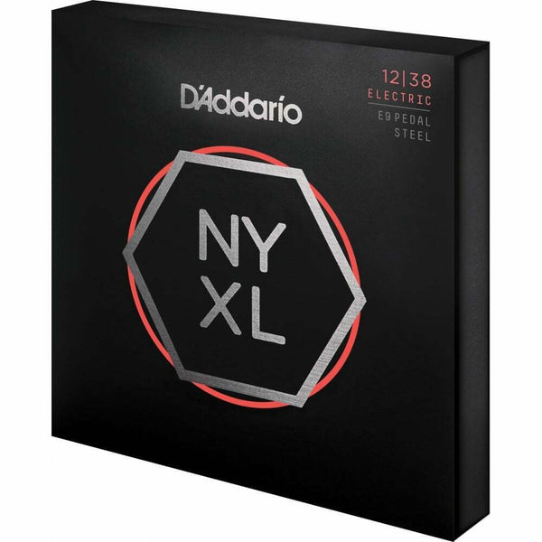 Pedal Steel Strings By D'Addario .NYXL1238PS ,12-38 E9 Tuning