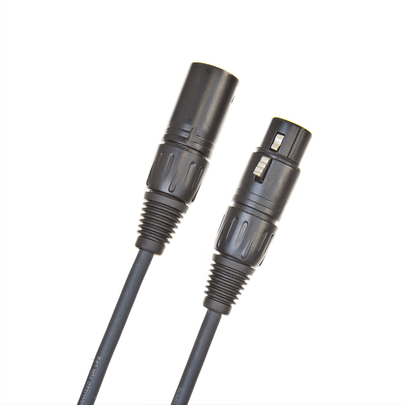 Microphone Cable XLR/XLR By D'Addario PW-CMIC-10 10' Classic Series.