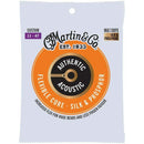 Martin Authentic Acoustic MA130FX Acoustic Guitar Strings 11-47