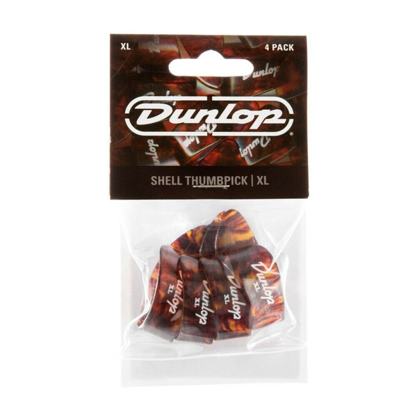 Dunlop Thumb Picks 9024P Shell TPK Extra Large - 4 Pick Player Pack