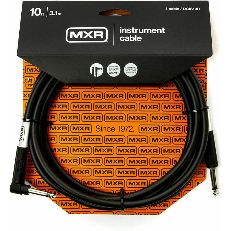 MXR Standard Instrument Lead, Right Angle/Straight 10ft (3 metres) P/N : DCIS10R
