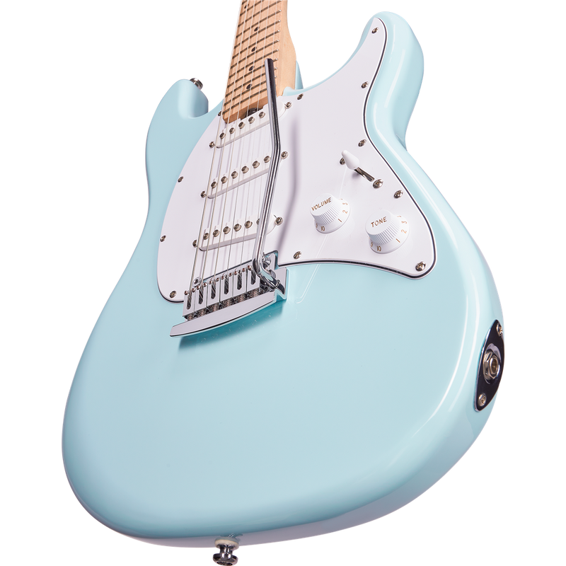 Cutlass Electric Guitar, Sterling by Music Man  - Daphne Blue - CT30SSSDBLM1