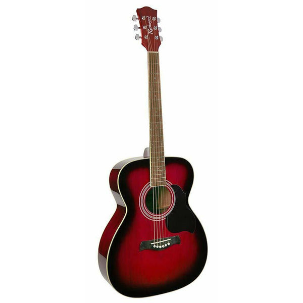 Richwood RA-12RS Artist Series Auditorium Acoustic Guitar Red Burst Plus Gig Bag