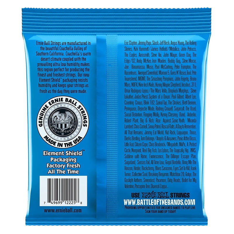 Ernie Ball 2225 Extra Slinky Twin Pack, 08-38 Gauge, 2 Separate Packets.