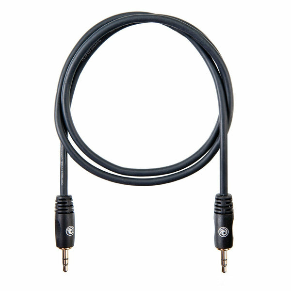 D'Addario 3.5MM Stereo Audio Patch Cable, 3 feet  PW-MC-03