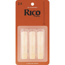 Rico by D'addario Reeds For Bb Clarinet (Strength 2.5) '3 Pack'   P/No:RCA0325