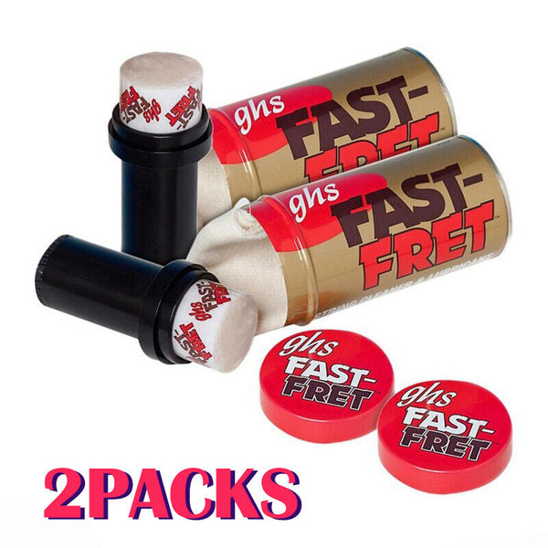 Fast Fret By GHS Twin Pack, A87 Guitar String Cleaner & Lubricant