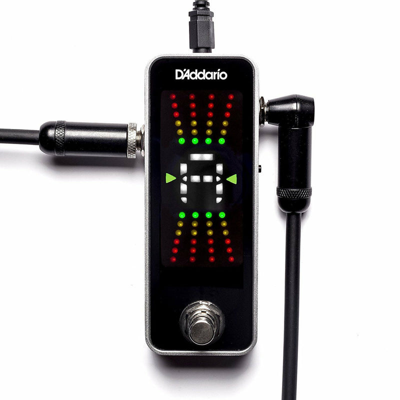D'Addario PW-CT-20 Electric Guitar Chromatic Pedal Tuner With True Bypass