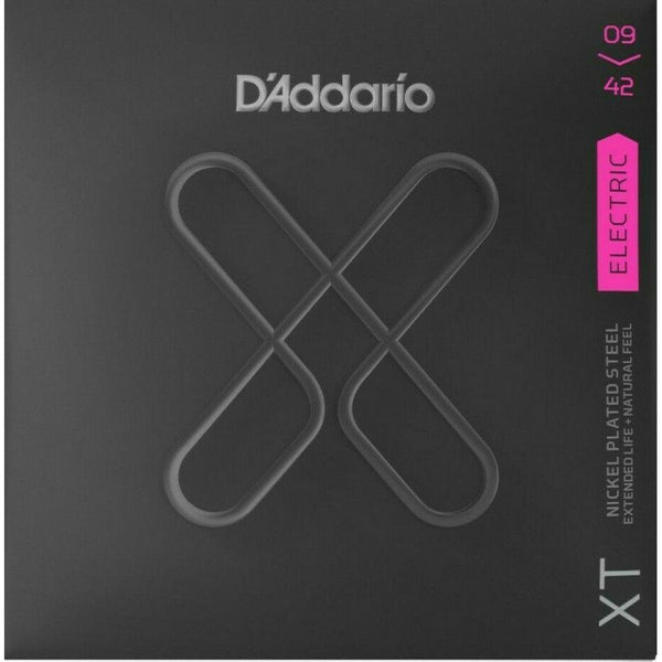 D'Addario XTE0942 Nickel Plated Steel Electric Guitar Strings,Super Light 09-42