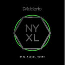 D'Addario NYNW019 NYXL Nickel Wound Electric Guitar Single String, X 2 Strings