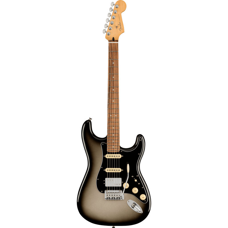 Fender Player Plus Stratocaster HSS, Pau Ferro Board, Silver Burst :- 0147312323