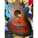 LAG T70ACE Tramontane  Electro-Acoustic Guitar, Black and Brown + Gig Bag