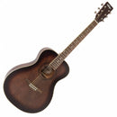 Vintage V300AQ Acoustic Folk Guitar Antiqued Matt Satin Finish