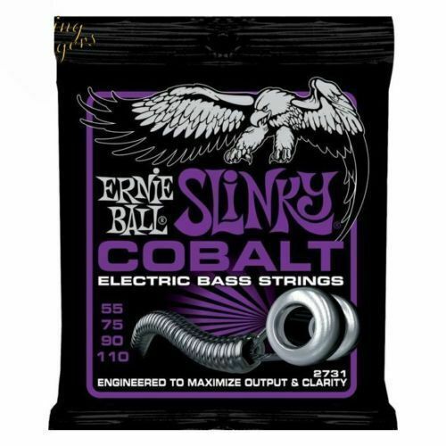 Ernie Ball Cobalt Bass 2731 Power Slinky 4 - String strings 55 - 110