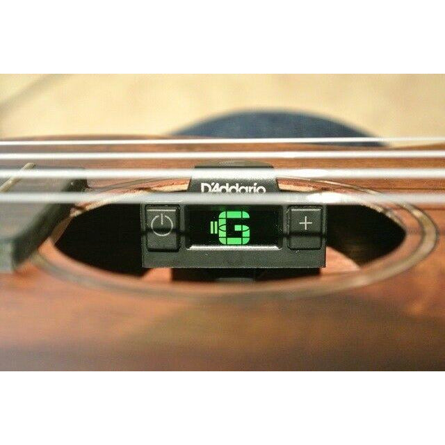 D'Addario PW-CT-15 NS Micro Soundhole Tuner. Discreet Fixing, Very Accurate