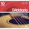 D'Addario EJ17-10P Pro Pack Phosphor Bronze, Medium, 13-56 , 10 Sets in 1 box !!