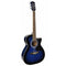 Richwood RA-12-CEBS Auditorium Electro Acoustic Guitar Blue Sunburst